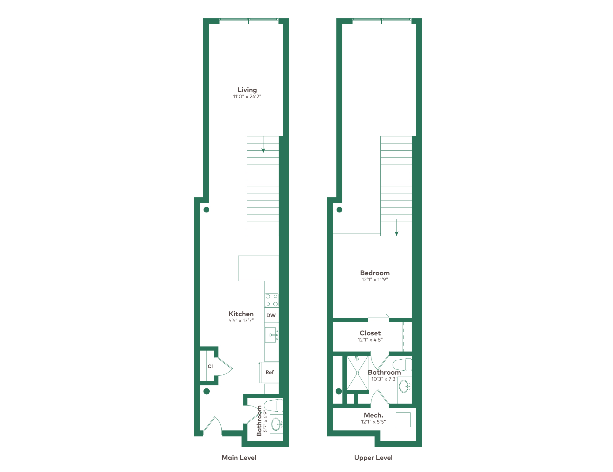 Floor plan layout diagram for J+W - S5L